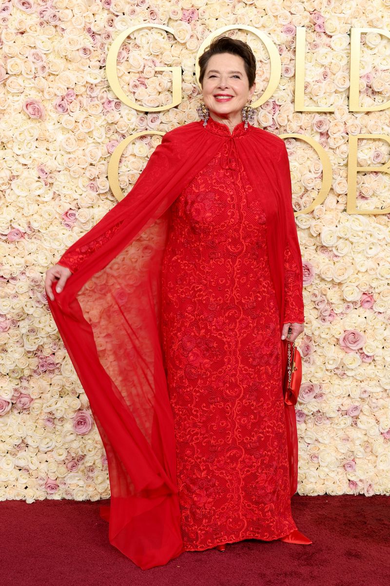 isabella Rossellini golden globes