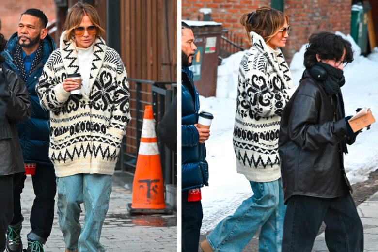 Jennifer Lopez e il look invernale (con gli Ugg) più cozy che ci sia!
