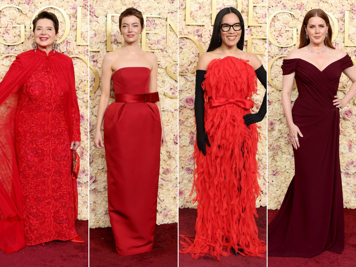 look rosso golden globes 2025