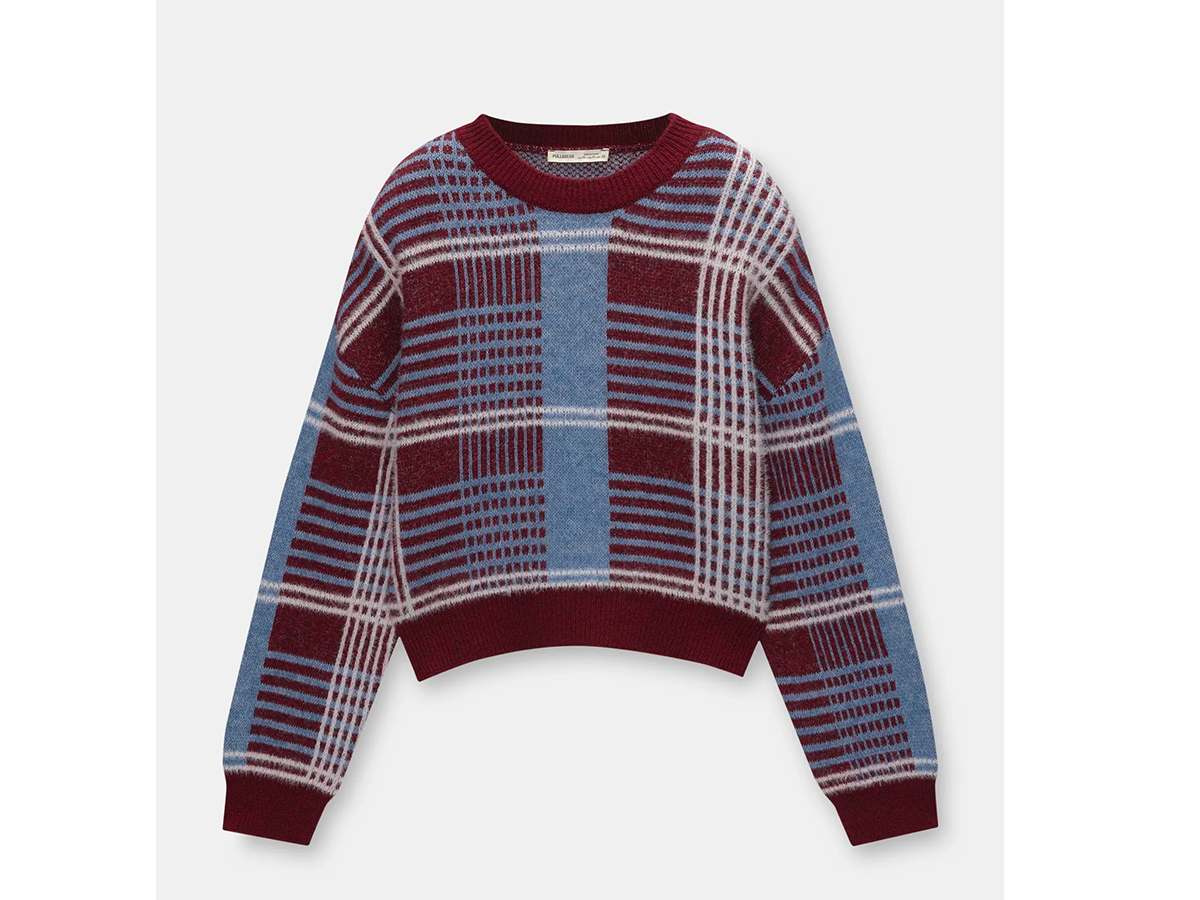 maglia-a-quadri-pull-and-bear