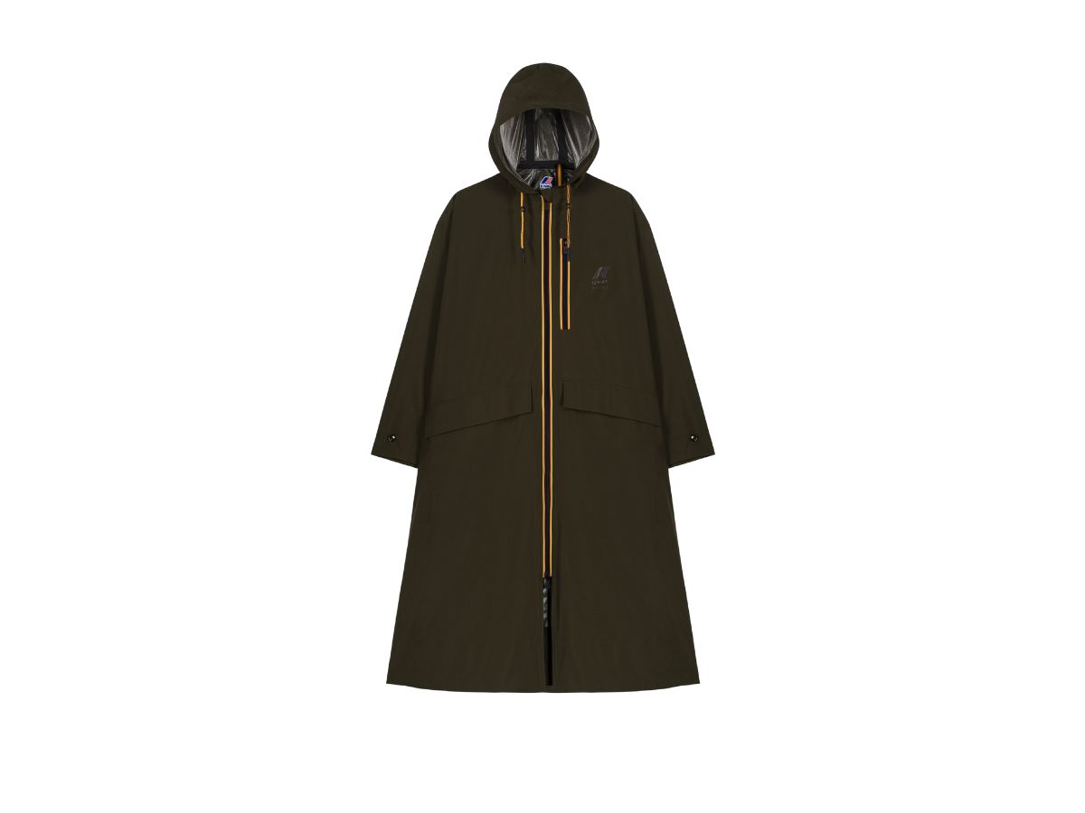 trench pradel impermeabile ibrido tra parka e trench con cappuccio soeur kway