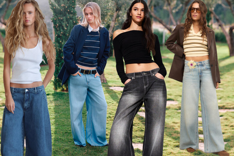 Jeans a vita bassa:  i denim low rise continuano a mietere fashion victims