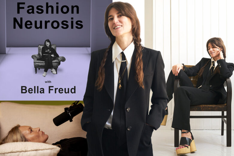 Bella Freud e l’importanza delle parole su Fashion Neurosis