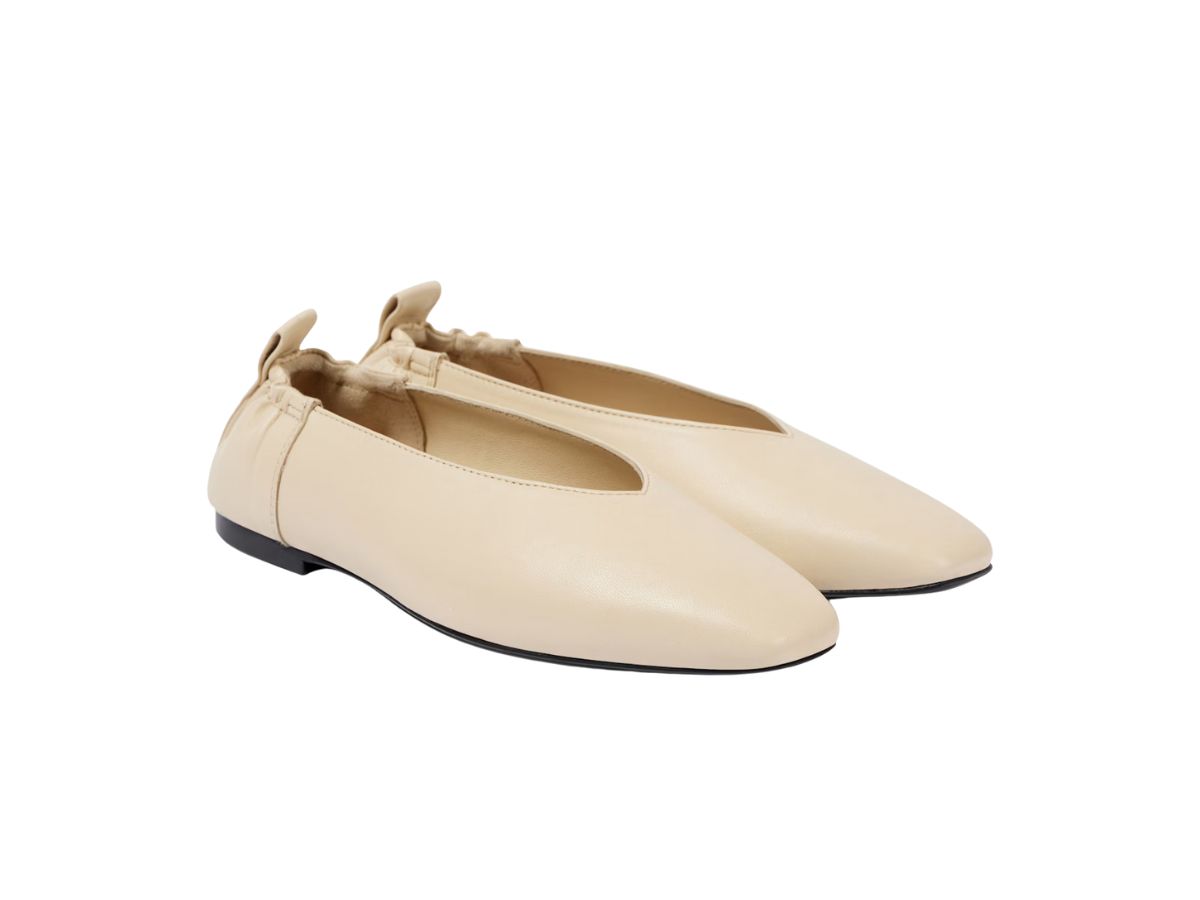 A.EMERY Ballerine Briot in pelle