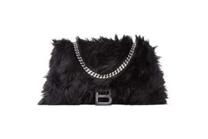 Balenciaga_Black-Fur-Hourglass-Bag