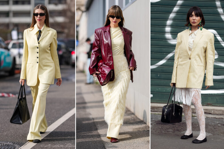 No, il trend del giallo burro non ci ha ancora stancato (e adesso conquista anche la Milano Fashion Week)