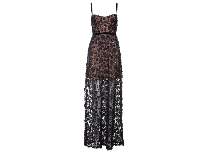 For-Love-&-Lemons_Black-Floral-Sequin-Midi