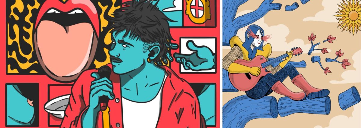 IlluStREMO Festival Sanremo 2025 illustrazioni