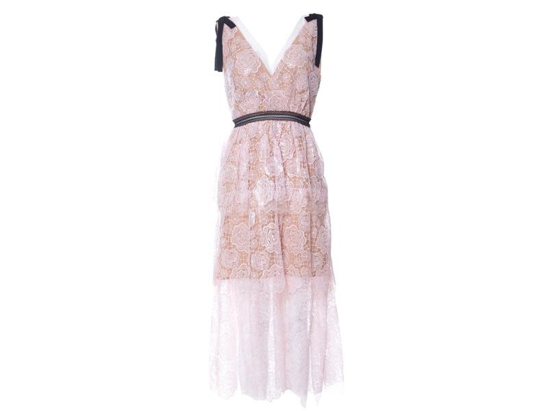 Self-Portrait_Pink-Lace-Dress-with-Ties