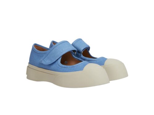 Кроссовки Мэри Джейн в джинсовой части Чьяро Марни