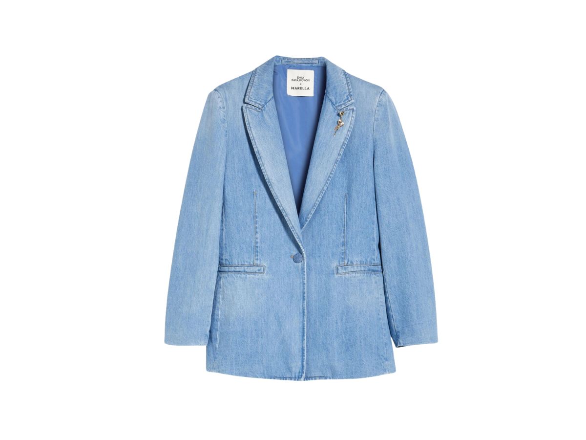 The DENIM blazer – Blue jeans – Marella