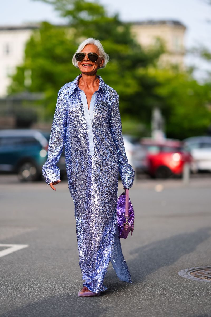 abito in paillettes