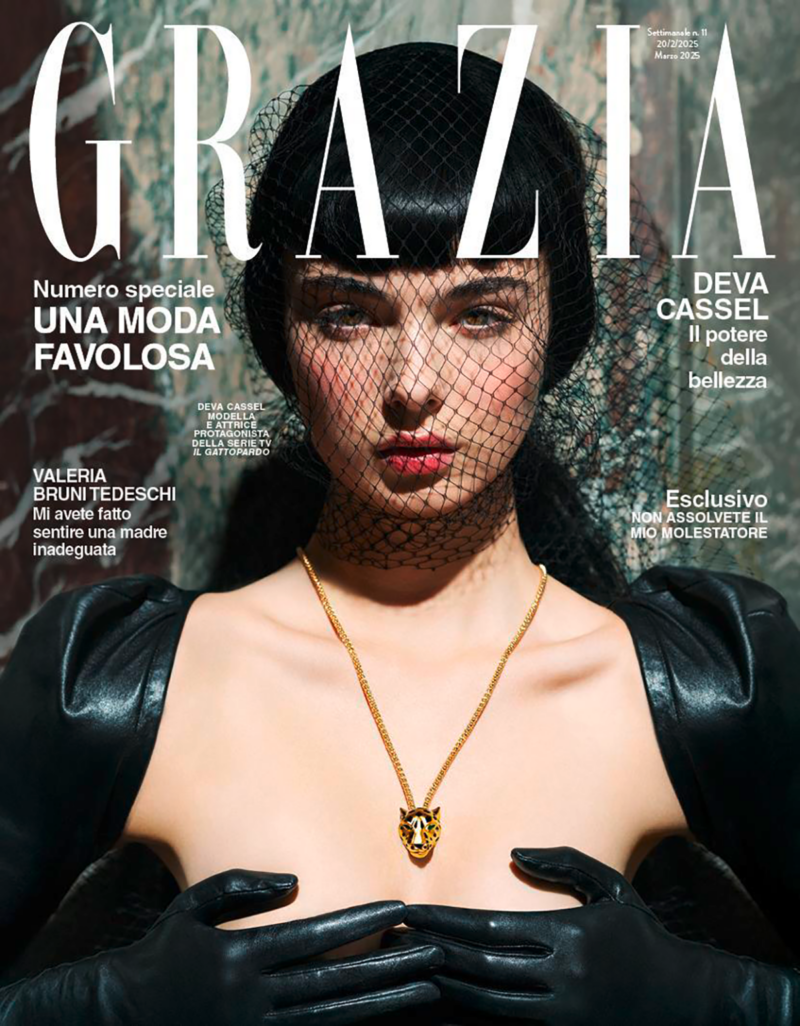 Grazia è in edicola con Deva Cassel