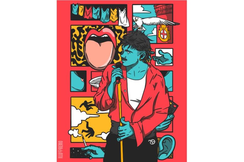 Se dovessimo disegnare il Festival di Sanremo sarebbe così