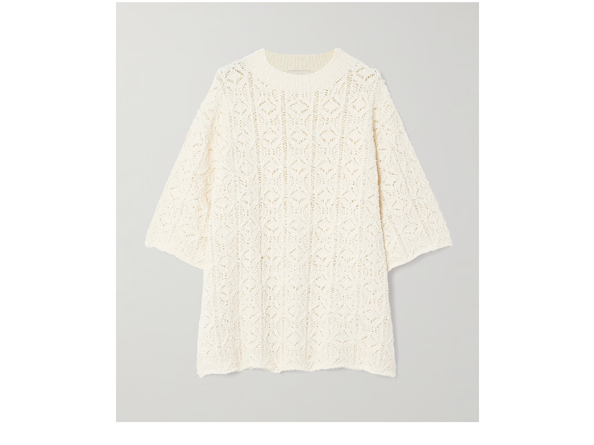 maglia-crochet-LOULOU-DE-SAISON-su-net-a-porter