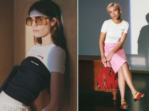 Miu 25C Petit Bateau X Miu Miu stretch jersey top 228165 main image 0