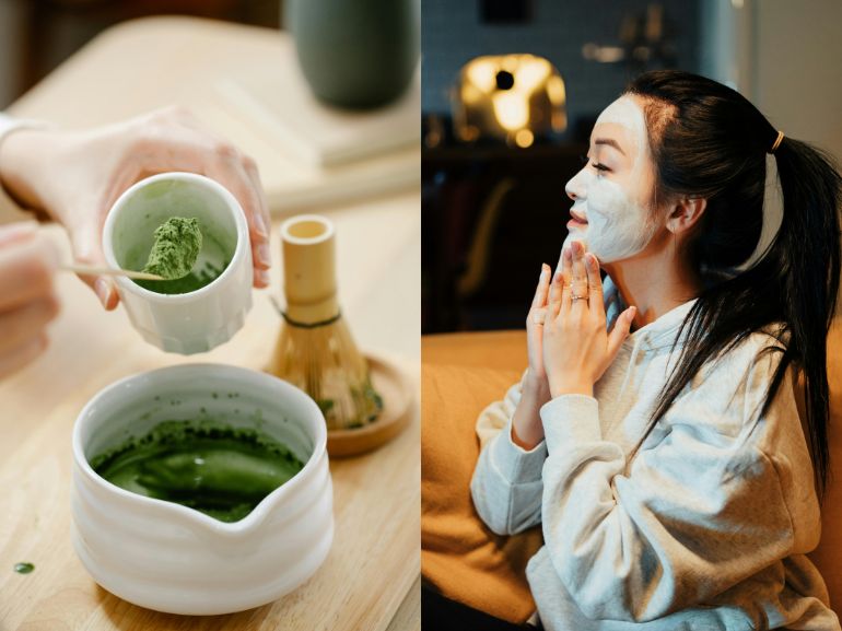 matcha skincare