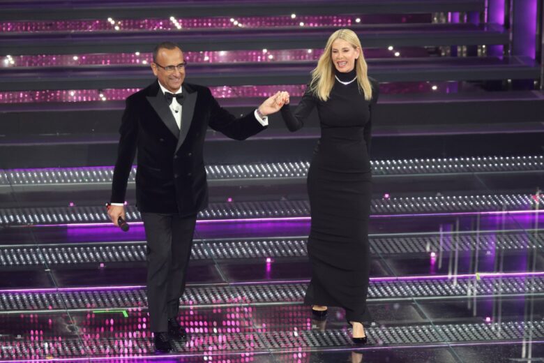 Alessia Marcuzzi e Alessandro Cattelan: tutti i look dei co-conduttori della finale di Sanremo 2025