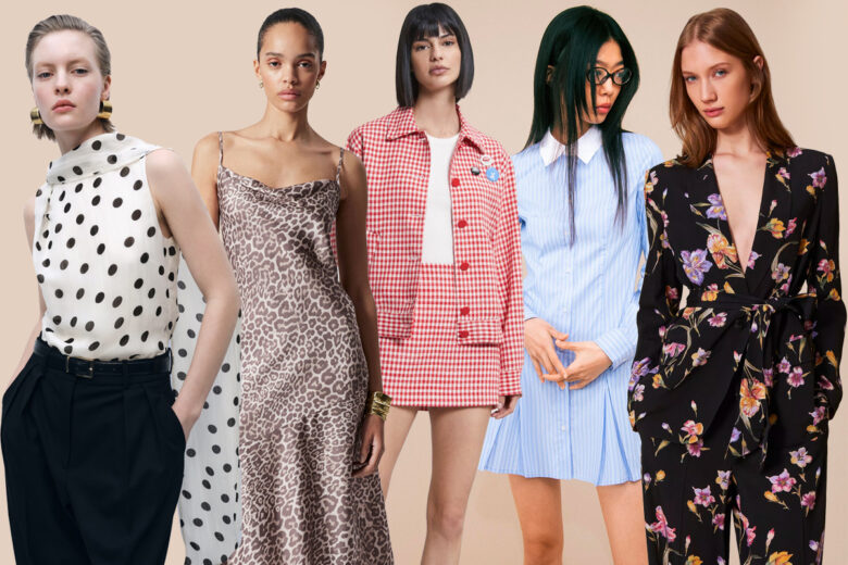 Dai fiori ai pois, passando per animalier, righe e quadretti: le 5 stampe passe-partout della primavera