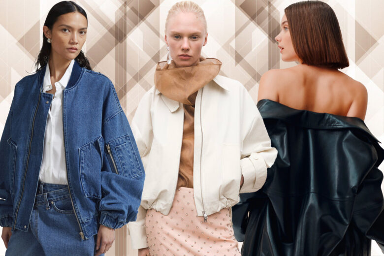 In pelle o in stile varsity, il bomber è tra i capispalla must have della primavera