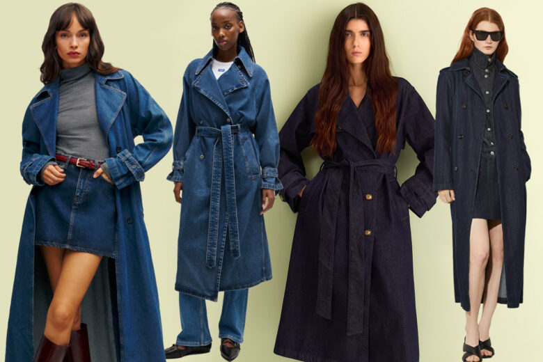 Stanche del solito trench? Le varianti in denim sono l’alternativa che stavate aspettando