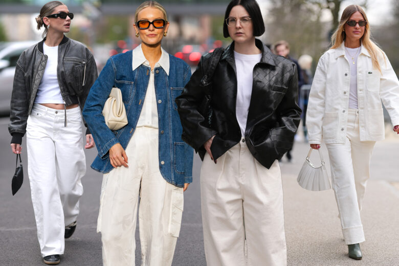 Jeans bianchi: come abbinarli in primavera per non sbagliare un look