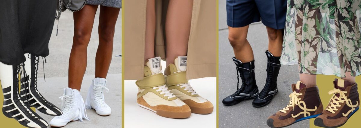 DESK sneakers stivaletto boxe