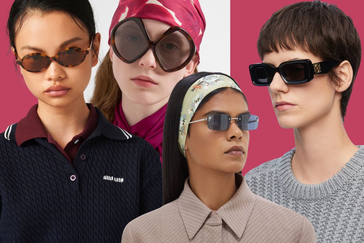 Monki - Occhiali da sole rettangolari piccoli neri | ASOS