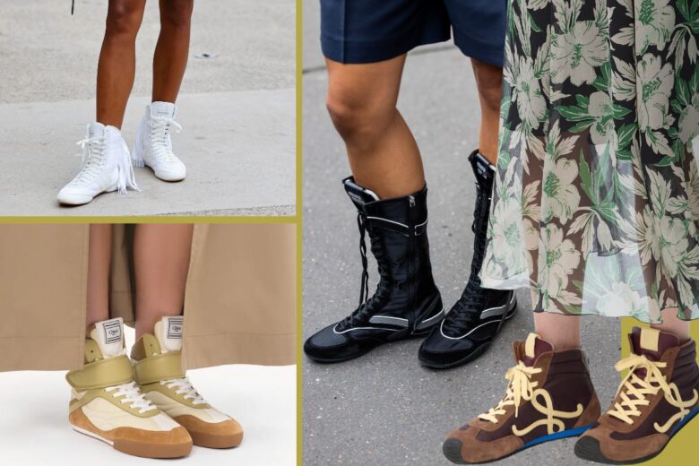 Boxeur style: le sneakers-stivaletto sono tornate di moda