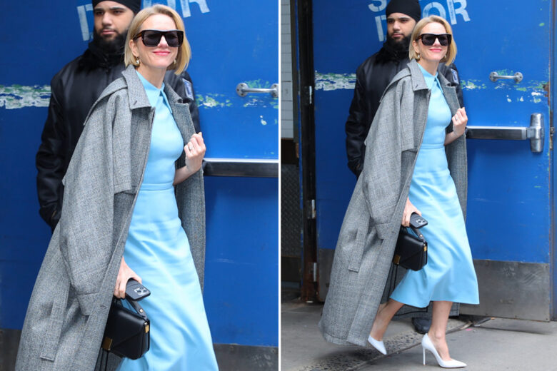Gli abiti a tinte pastello sono perfetti per le occasioni speciali in arrivo (Naomi Watts docet)