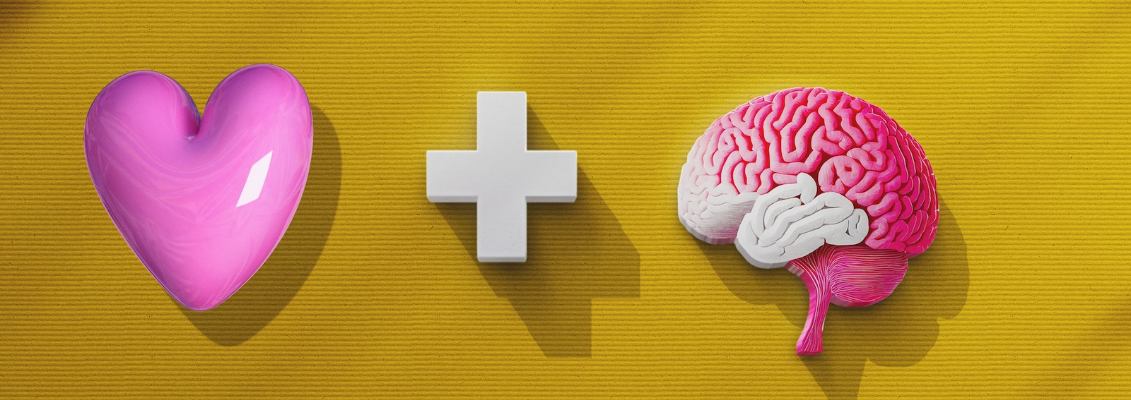emotional intelligence.brain and heart conected