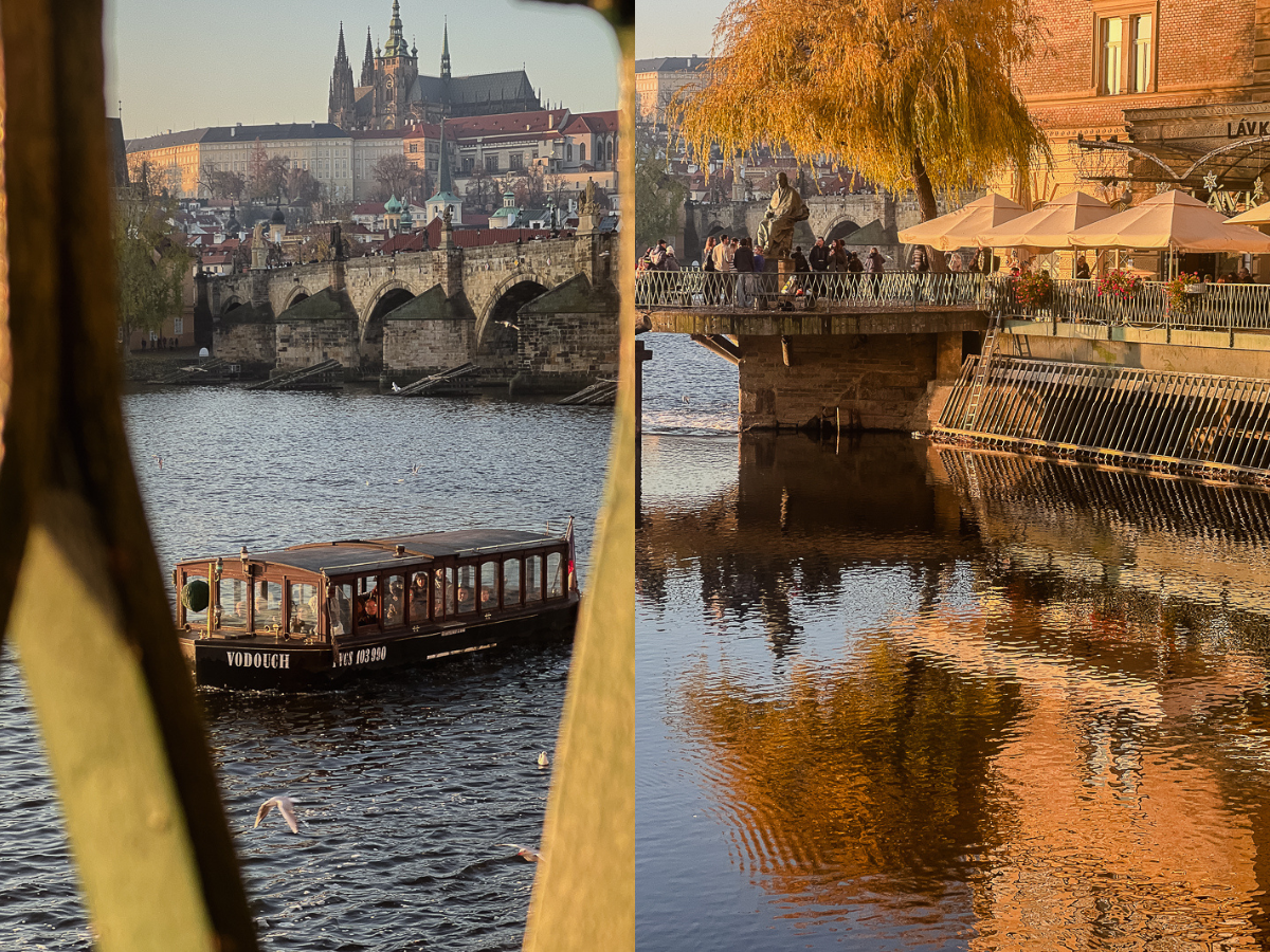 Praga Vista Tramonto Moldava