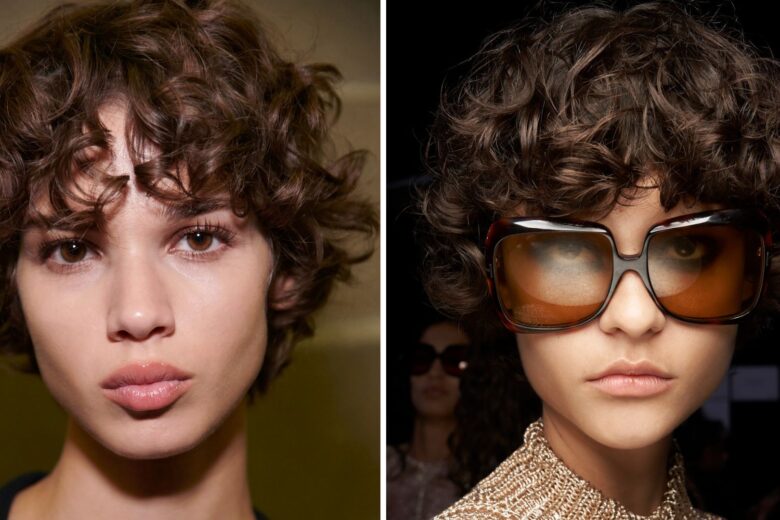 Il trend della permanente morbida è perfetto anche sui capelli corti