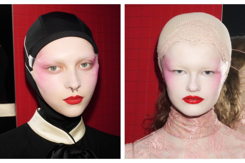 Trucco labbra glossate effetto vinile: il make up da passerella da provare subito