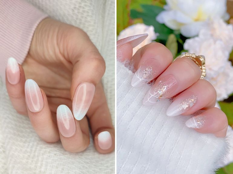 nail art baby boomer
