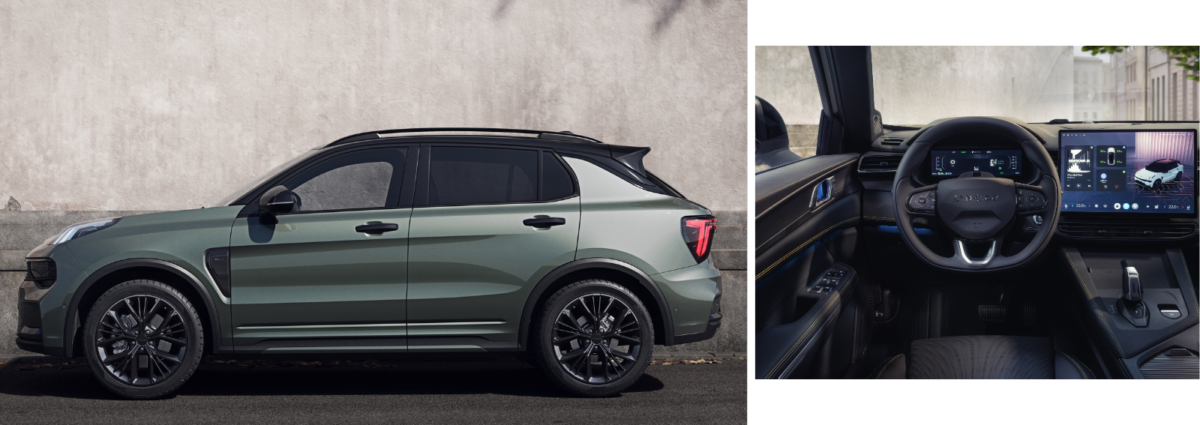 nuova 01 plug-in hybrid di Lynk & Co