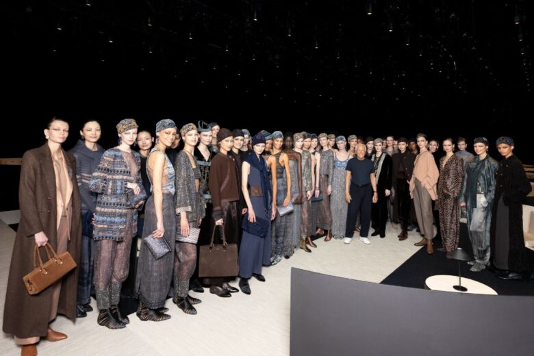 Giorgio Armani: la collezione FW 2025/26 svela il fascino profondo delle “Radici”