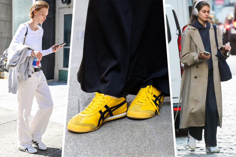 5 outfit con le iconiche sneakers Onitsuka Tiger Mexico 66 da provare subito