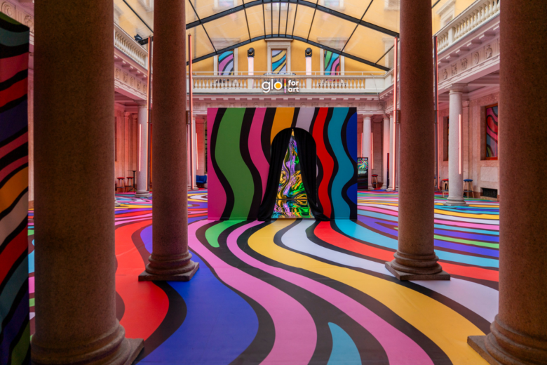 “HYPER PORTAL”, l’installazione interattiva che accende il Brera Design District