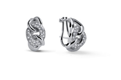 orecchini argento grumetta zirconiYOK74310007000209250437