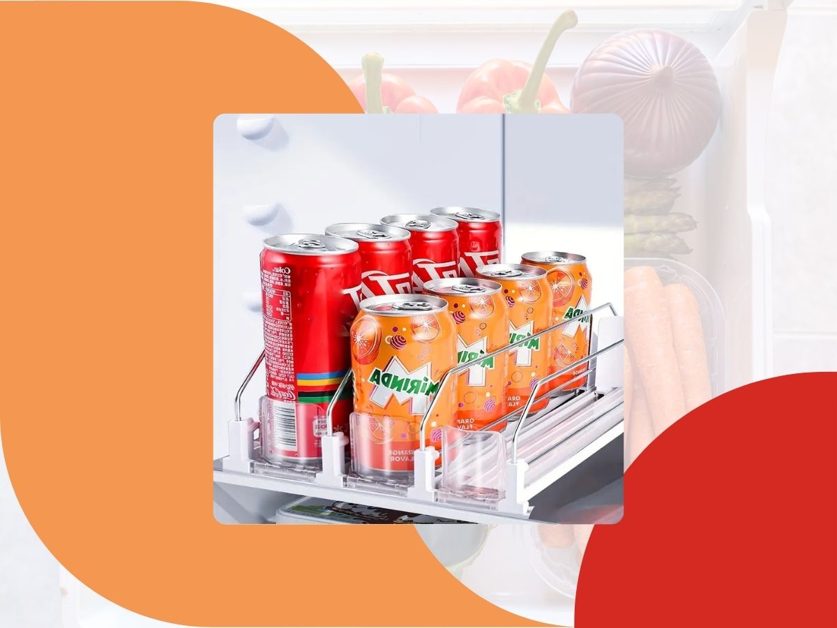 porta lattine come nei distributori