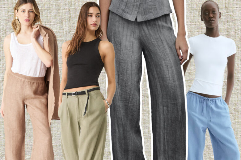 Non è davvero estate senza un paio di pantaloni di lino (e questi sono i modelli da comprare asap!)