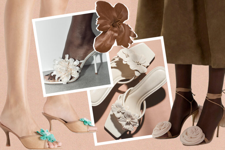 Fiori anche sui sandali? Sì, grazie! Ecco i modelli da scegliere per look favolosi