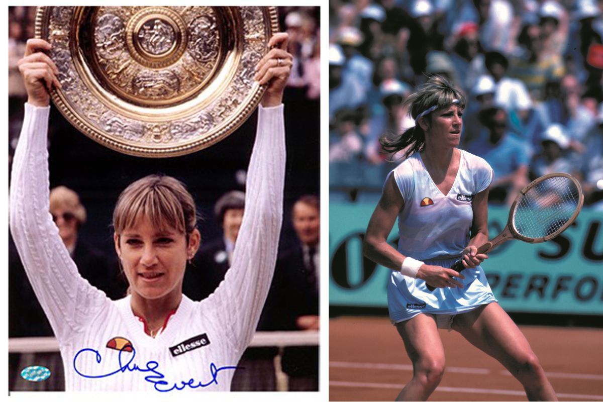 Chris evert ellesse