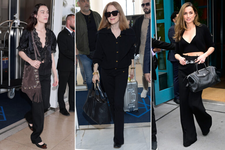 Il total black è sempre una buona idea, sì anche in questa stagione (e le celeb sono d’accordo)