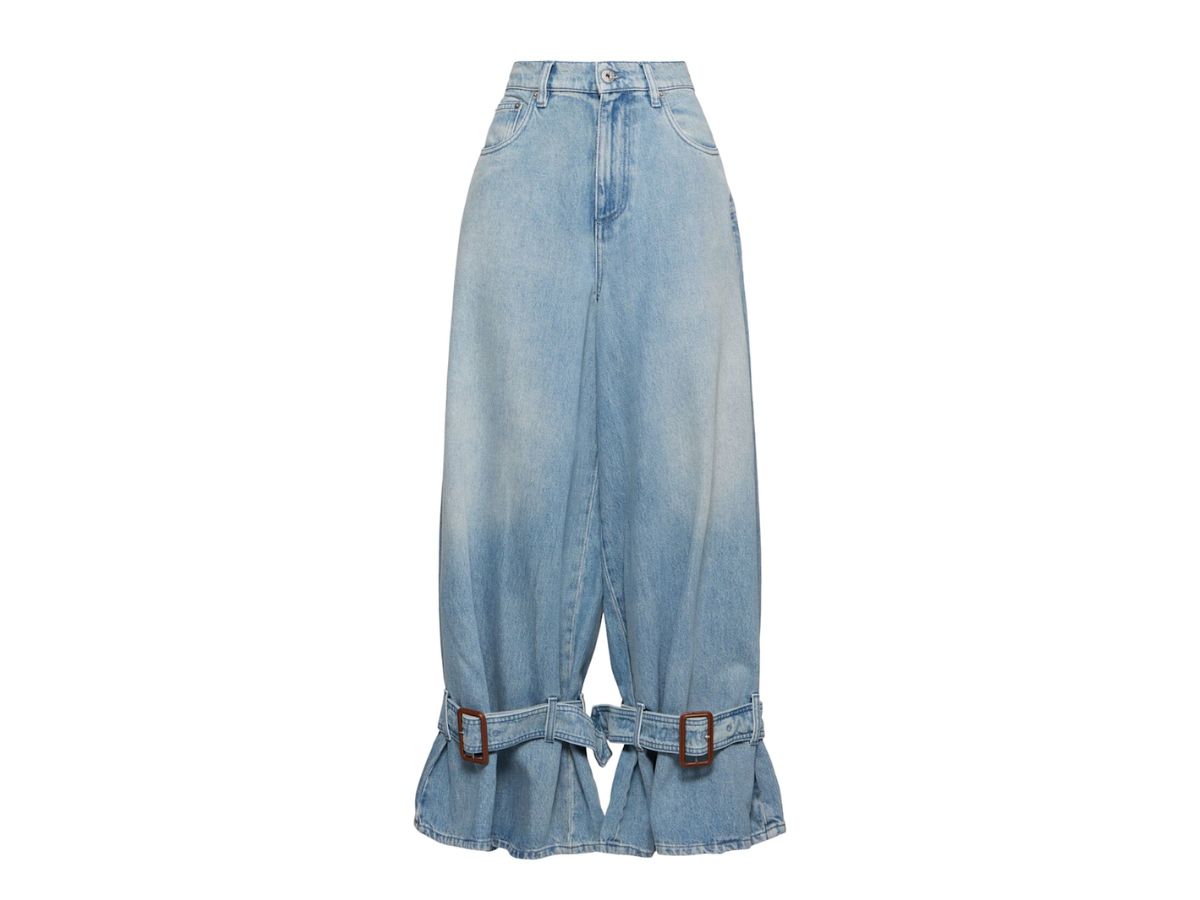 Jeans vita media boyfriend fit con fibbie jw anderson Luisaviaroma