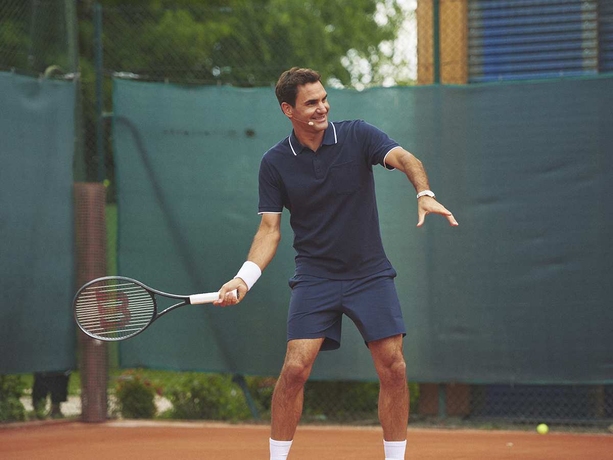 Launch Event for The Roger Federer Collection Held in Paris (4) copia
