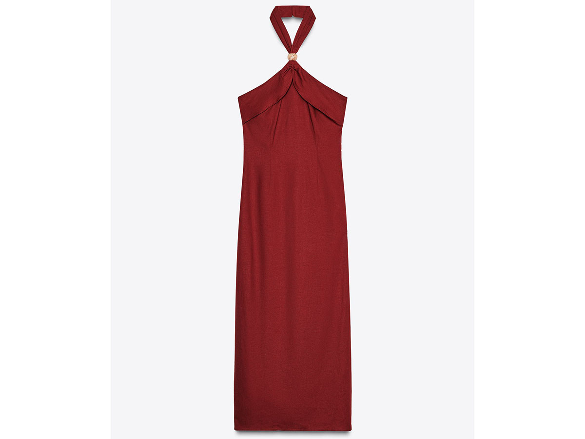 VESTITO-MIDI-HALTER-CON-LINO-zara