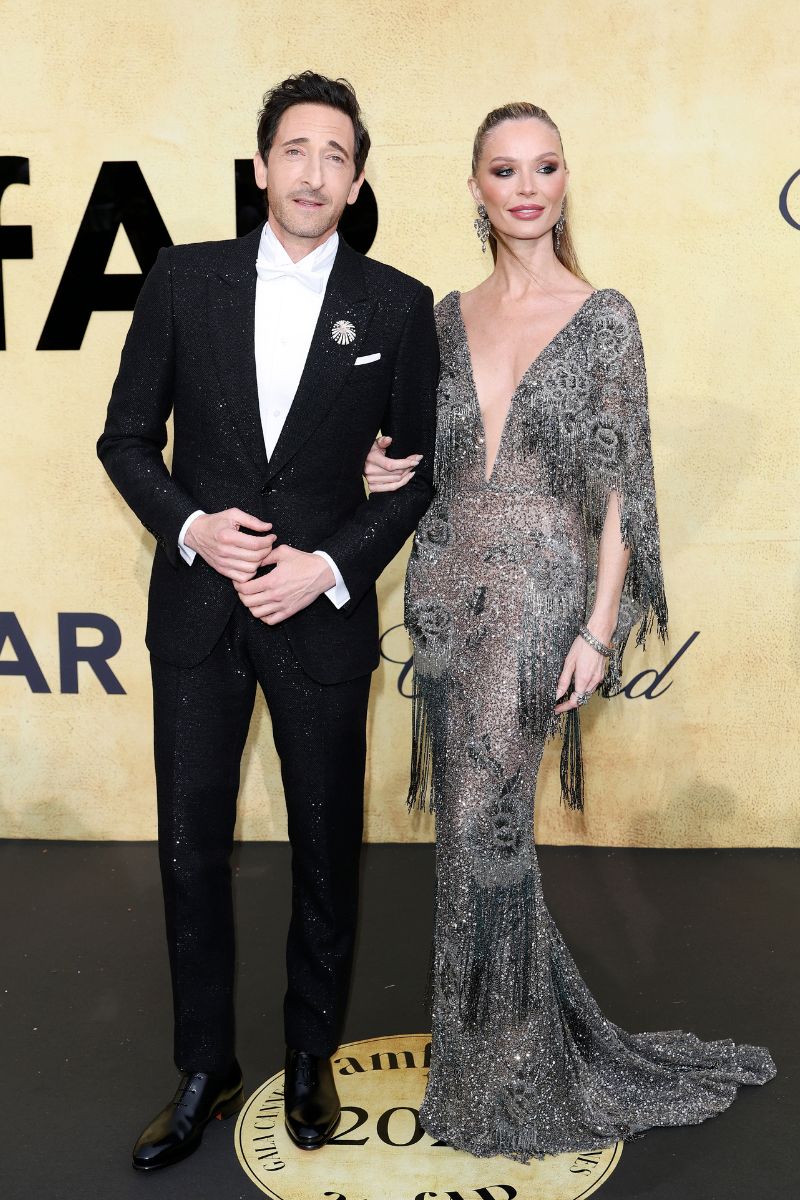 adrien brody e Georgina chapman