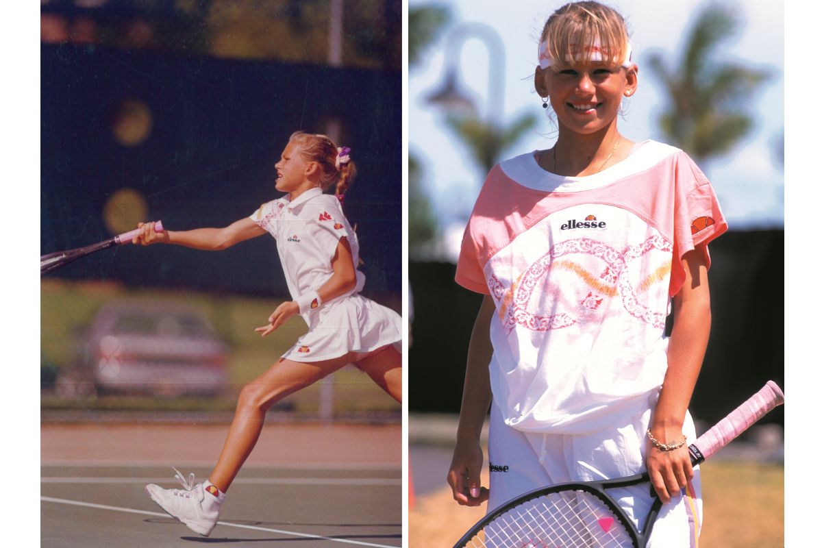 anna kournikova ellesse